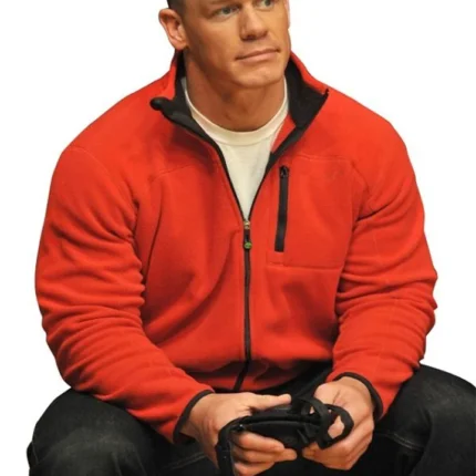 Wrestler John Cena Red Jacket