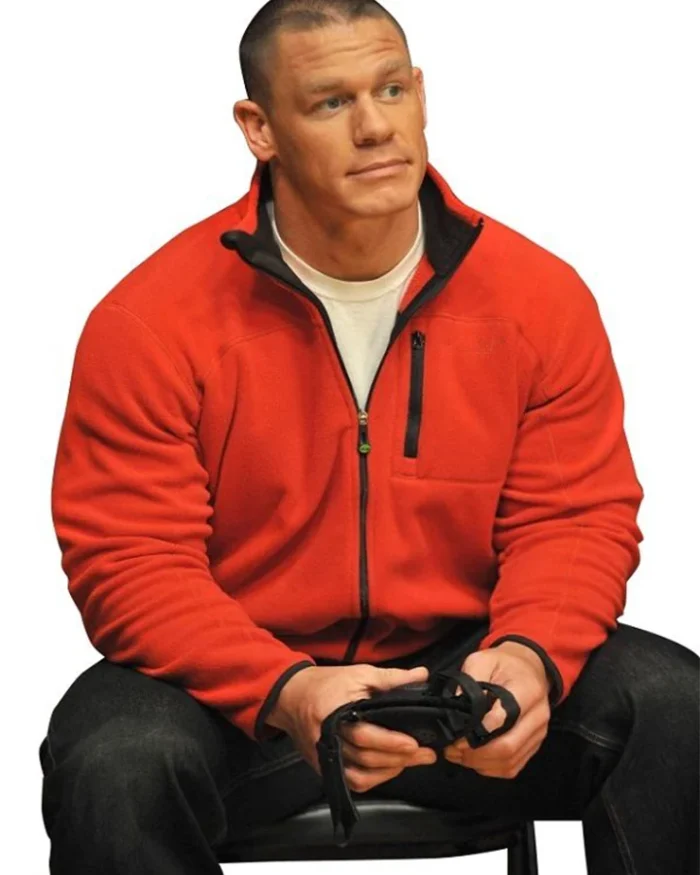 Wrestler John Cena Red Jacket