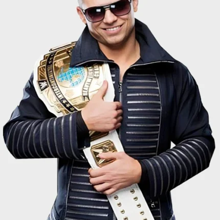 WWE Michael Gregory The Miz Leather Coat