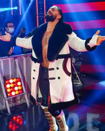 WWE Raw Seth Rollins White Coat