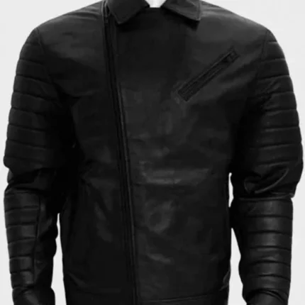 WWE Wrestler Finn Balor Quilted Leather Jacket