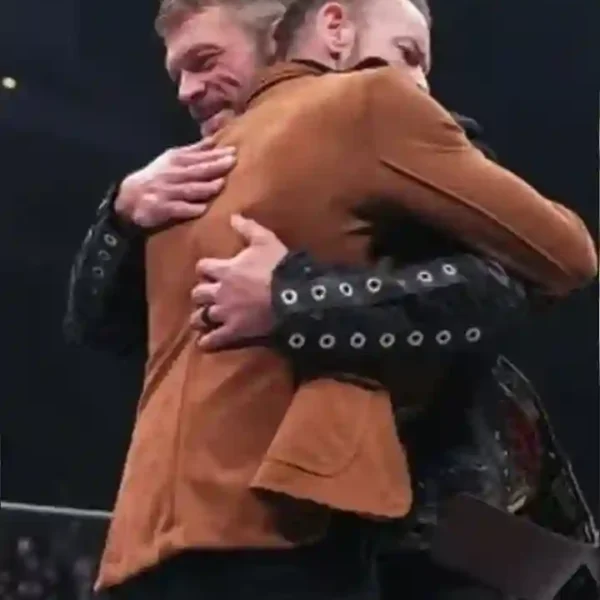 AEW Dynamite Christian Cage Brown Blazer