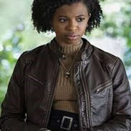 13 Reason Why S04 Ani Achola Brown Jacket