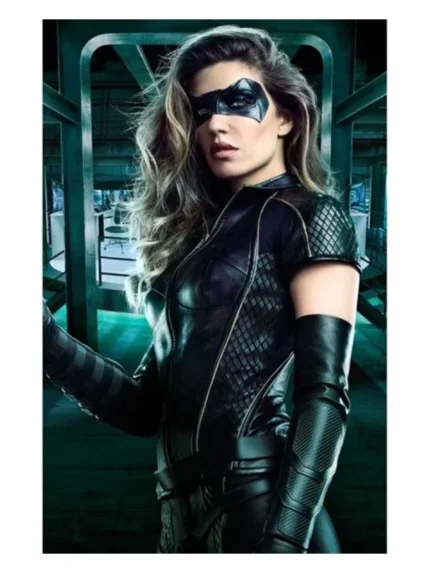 Juliana Harkavy Arrow Season 6 Leather Jacket