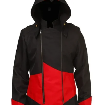 Assassins Creed Red and Black Gaming Coat