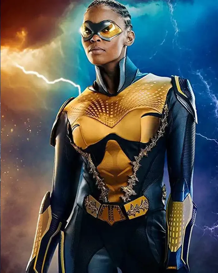 Black Lightning Anissa Pierce Cosplay Leather Jacket