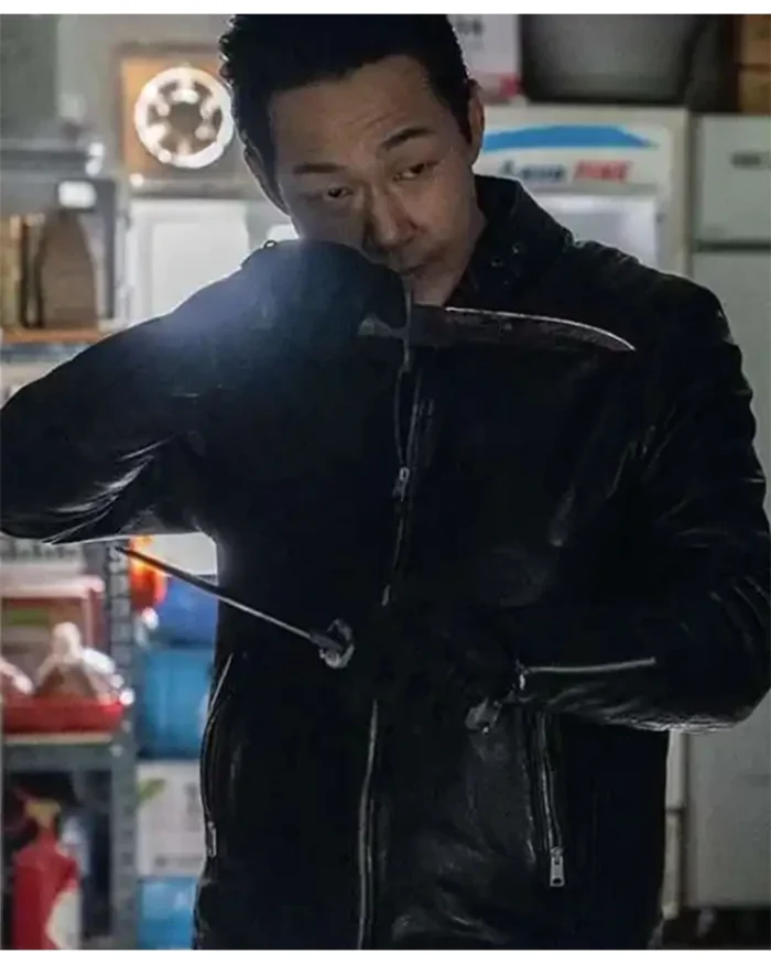 Bloodhounds 2023 Myung-gil Black Leather Jacket