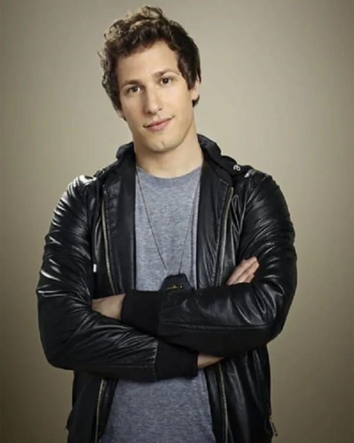 Andy Samberg Brooklyn Nine-Nine Bomber Leather Jacket