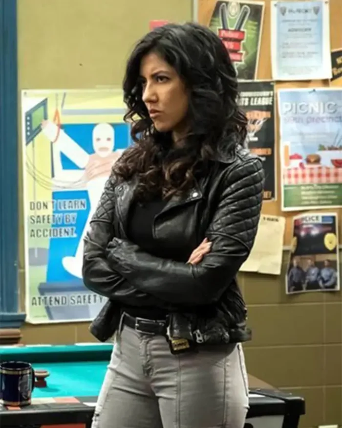 Brooklyn Nine-Nine Rosa Diaz Biker Leather Jacket