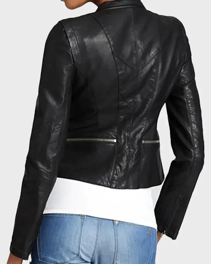 Brooklyn Nine-Nine S01 E01 Rosa Diaz Black Leather Jacket