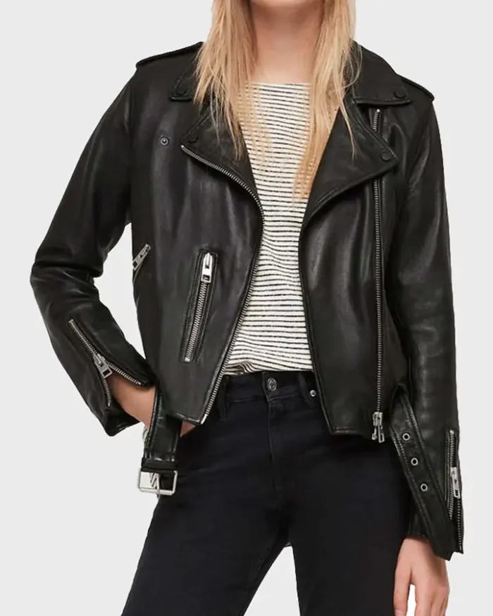 Brooklyn Nine-Nine S07 EP13 Rosa Diaz Black Leather Jacket