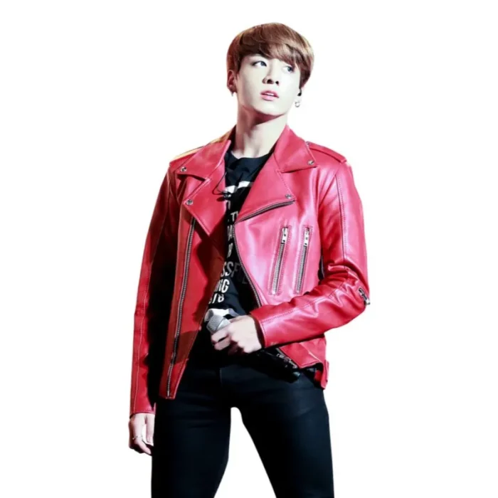 BTS Red Jacket