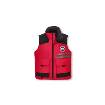 Red Canada Goose Vest