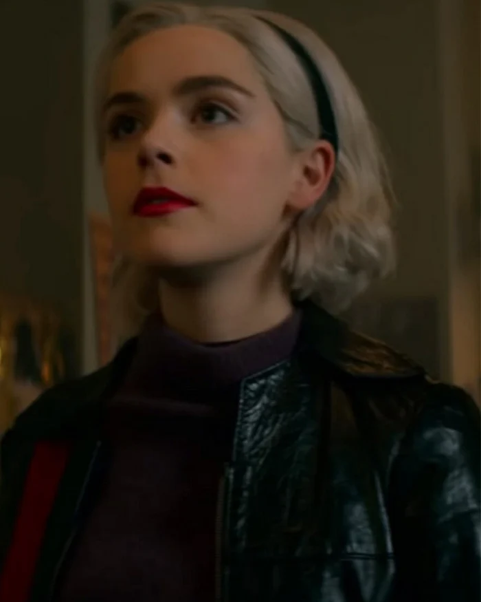 Chilling Adventures of Sabrina Spellman Black Embroidered Jacket