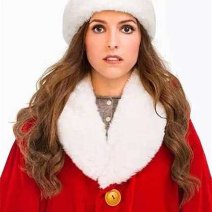 Noelle Kringle Red Christmas Costume Coat