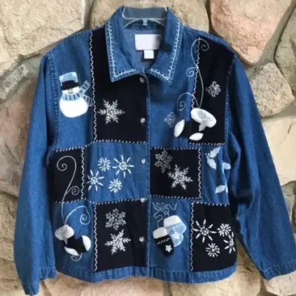 Christmas Denim Jacket