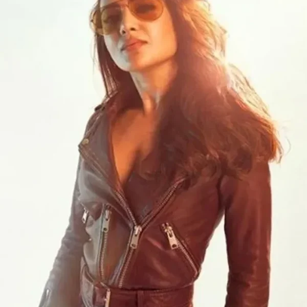  Citadel Samantha Ruth Prabhu Leather Jacket
