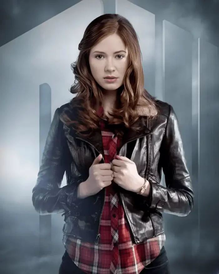 Doctor Who Amy Pond Brown Jacket