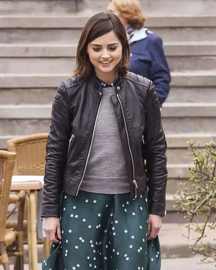 Doctor Who Clara Oswald Black Jacket