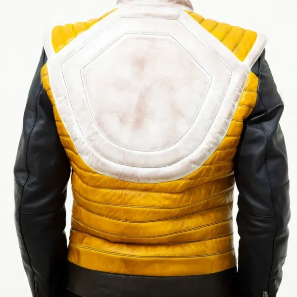 Mens Dragon Ball Z Vegeta Leather Jacket