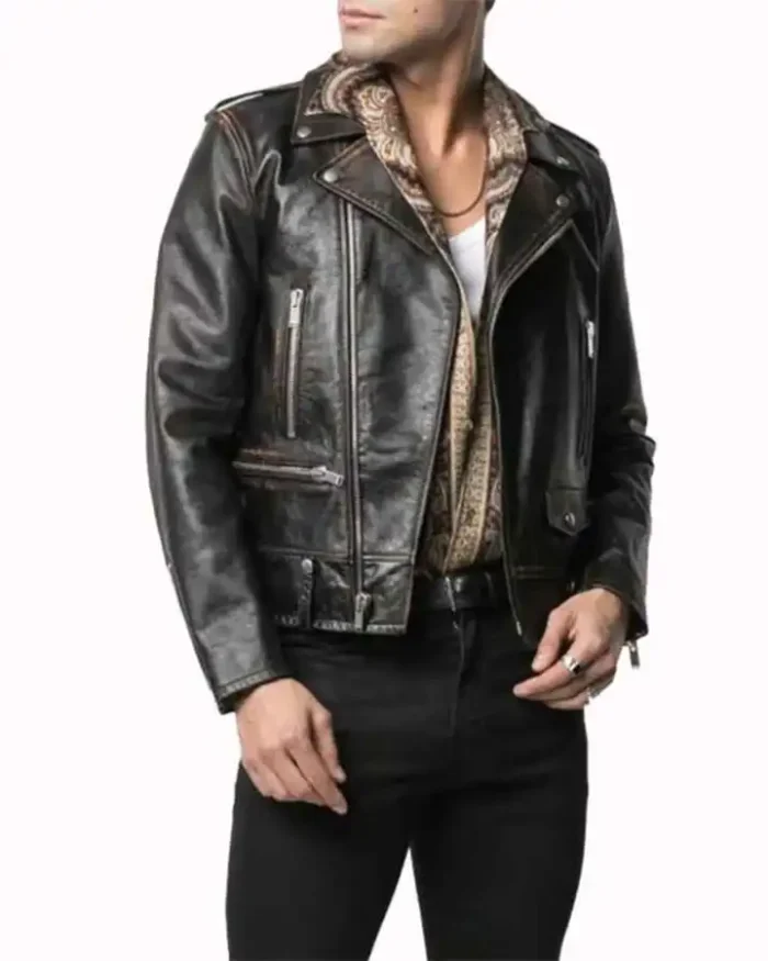 Dynasty S04 Sam Flores Biker Jacket