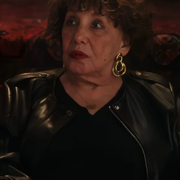 Emily In Paris S04 Liliane Rovère Leather Jacket