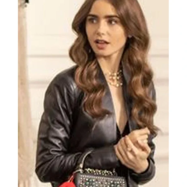 Emily In Paris Emily Cooper Black Jacket