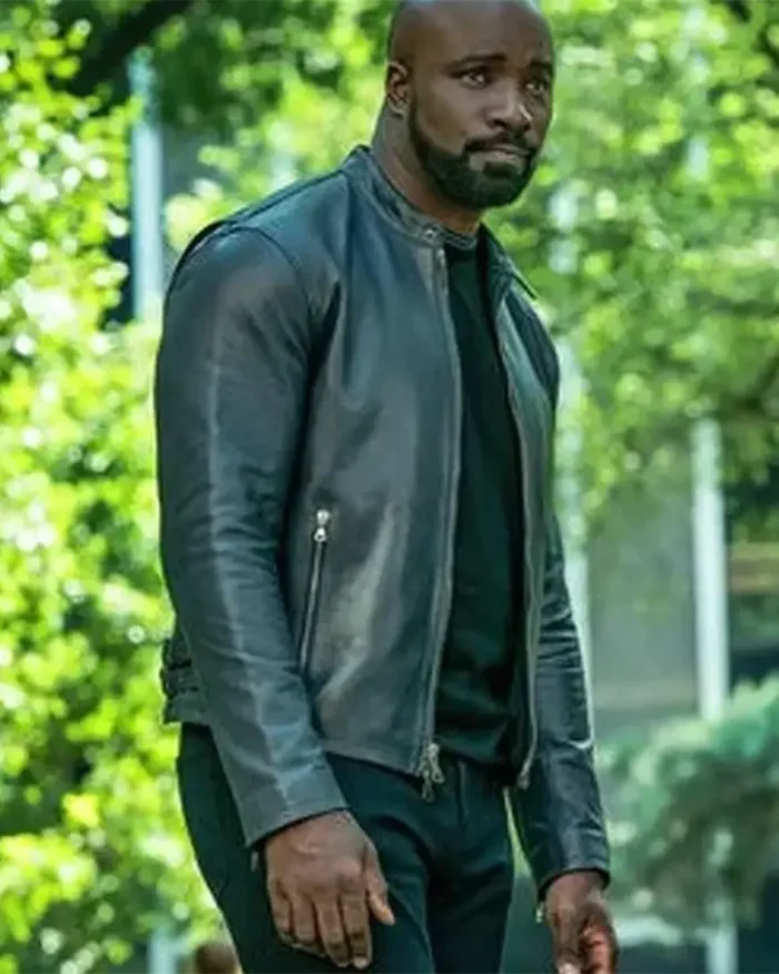 Evil Mike Colter Black Leather Jacket