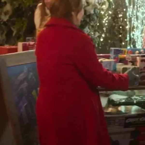 Falling for Christmas Lindsay Lohan Red Coat