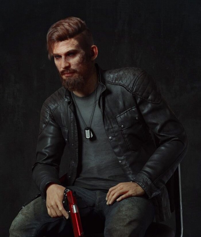 Far Cry 5 Jacob Seed Black Leather Jacket