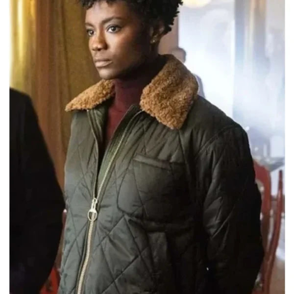 FBI Season 06 Tiffany Wallace Quilted Jacket