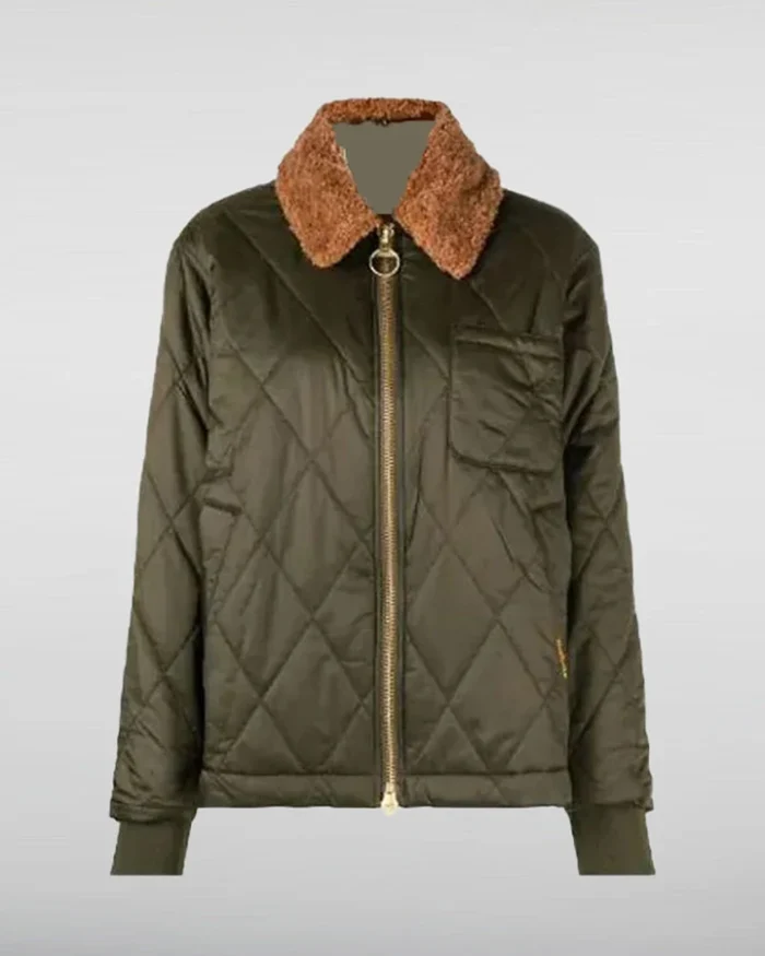 FBI Season 06 Tiffany Wallace Quilted Jacket