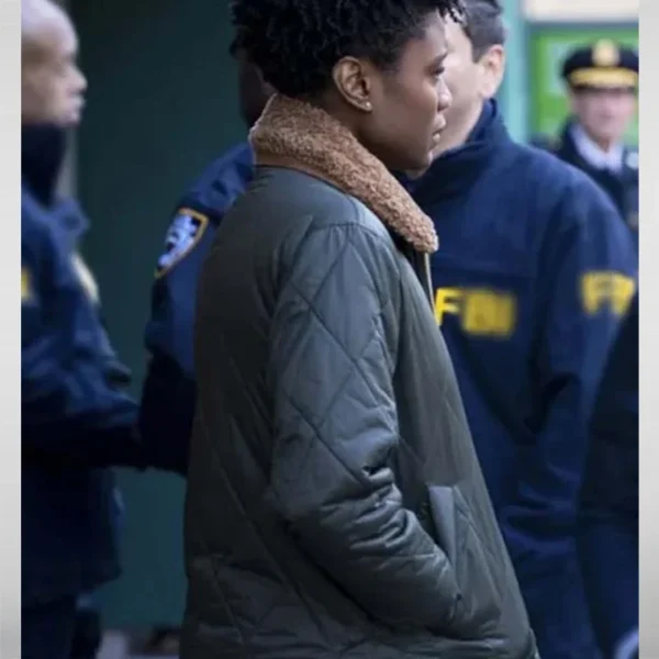 FBI Season 06 Tiffany Wallace Quilted Jacket
