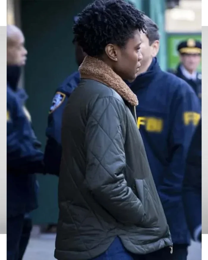 FBI Season 06 Tiffany Wallace Quilted Jacket