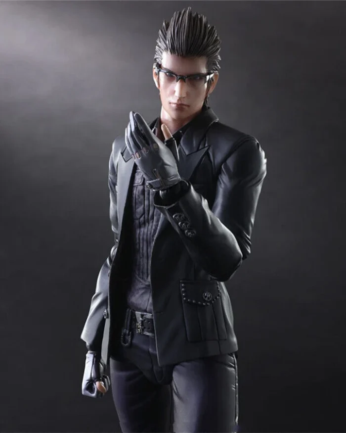 FFXV Final Fantasy XV Ignis Scientia Black Leather Blazer