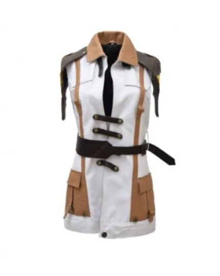 Final Fantasy XIII Lightning Returns White Leather Vest