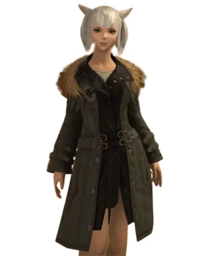 Final Fantasy XIV Rebel Brown Coat