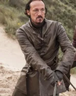 Bronn Game Of Thrones S07 Brown Leather Jacket