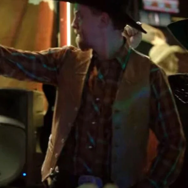 Boomer Leslie Good Girls Brown Leather Vest