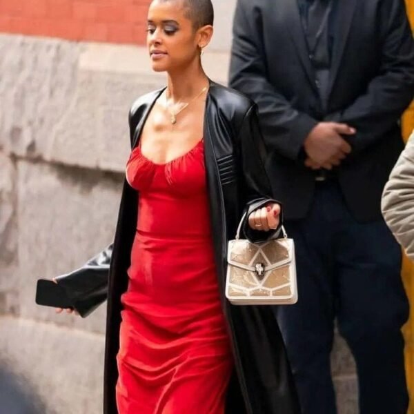 Gossip Girl Julien Calloway Black Trench Coat