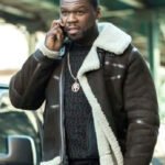 50 Cent Power Shearling Leather Jacket