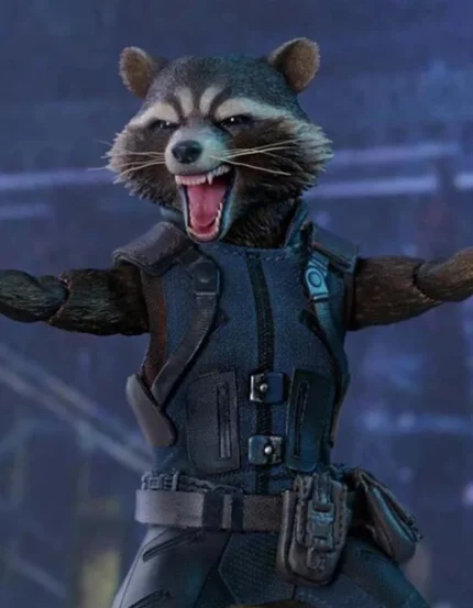 Guardians Of The Galaxy Vol 2 Leather Vest Rocket Raccoon