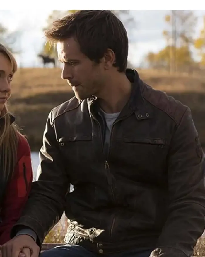 TV Series Heartland Graham Wardle Brown Jacket