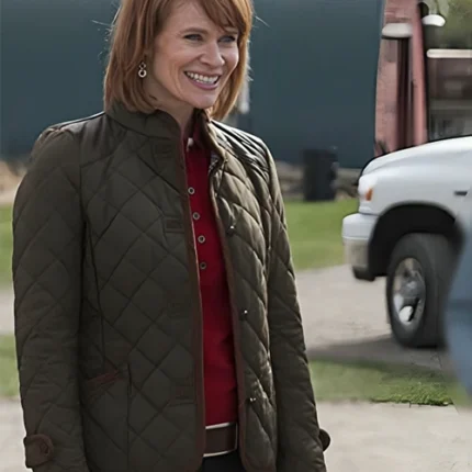 TV Series Heartland Lisa Ryder Green Jacket