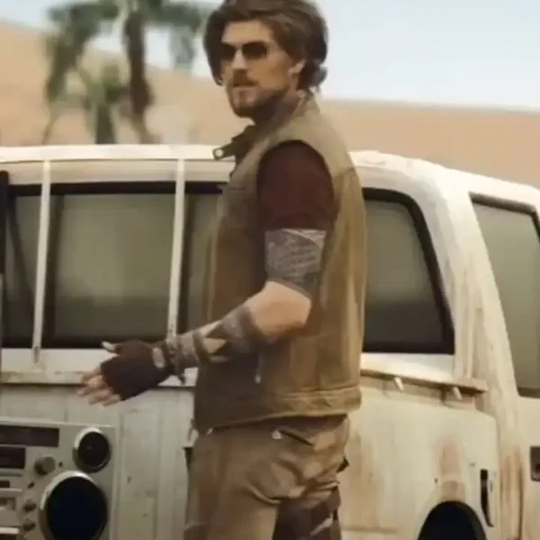 Amadeus Serafini Hidden Strike Leather Vest