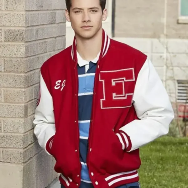 High School Musical EJ Red Bomber Jacket