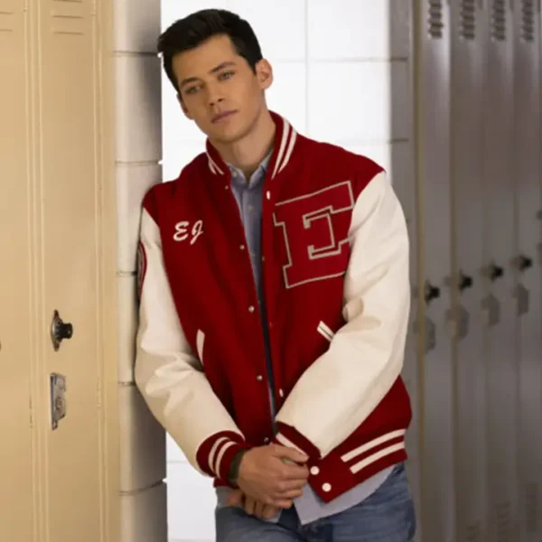 High School Musical EJ Red Bomber Jacket