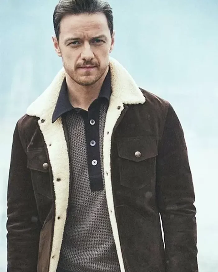 His Dark Materials Lord Asriel Shearling Jacket