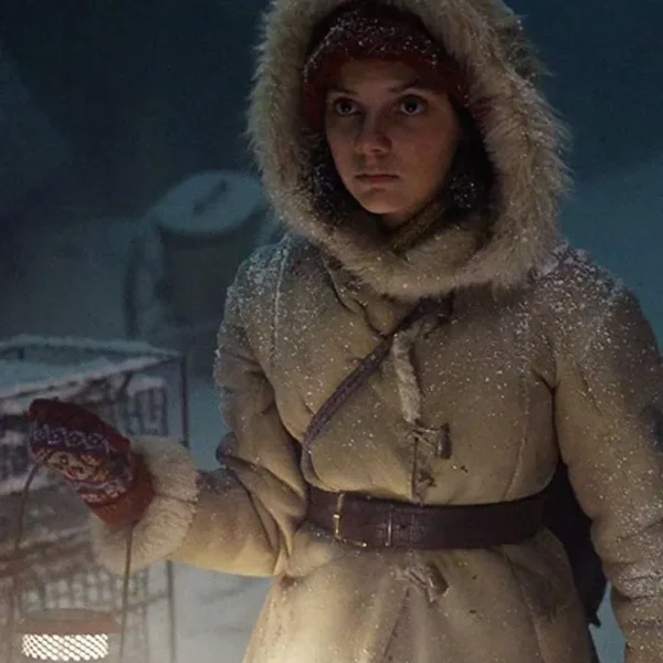 His Dark Materials Lyra Belacqua Beige Coat