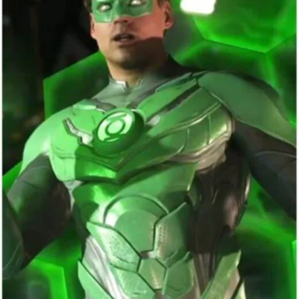 Injustice 2 Green Lantern Leather Costume Jacket